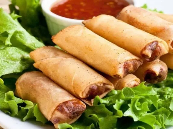 Authentieke Indonesische Loempia (Lumpia)
